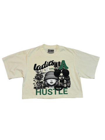 Ladies With A Hustle Crop Top